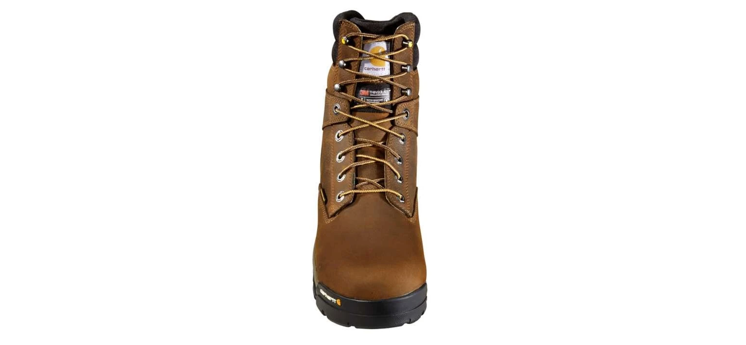 Carhartt Boots: Men's CME8047 Brown Oil Tanned Ground Force 8-Inch Soft Toe Work Boot 5 Carhartt Boots: Men's CME8047 Brown Oil Tanned Ground Force 8-Inch Soft Toe Work Boot - Image 3