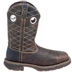 Durango Boots: Men's DB4354 Composite Toe EH Brown Cowboy Work Boots -Overlook Boots shop durango db4354 o 01
