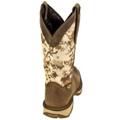 Durango Boots: Men's Desert Camo DDB0166 Rebel Western Pull-On Boots -Overlook Boots shop durango ddb0166 b 01