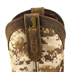 Durango Boots: Men's Desert Camo DDB0166 Rebel Western Pull-On Boots -Overlook Boots shop durango ddb0166 d1 01