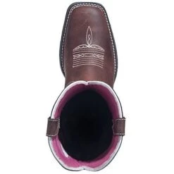 Durango Boots: Women's Brown RD3557 Pink Awareness Western Work Boots 15 Durango Boots: Women's Brown RD3557 Pink Awareness Western Work Boots -Overlook Boots shop durango rd3557 t 01