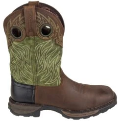 Durango Boots: Men's Brown/Green DDB0177 Maverick XP Waterproof Boots -Overlook Boots shop durango ddb0177 2