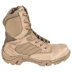 Bates Boots: Men's Tan EH 2276 Water-Resistant Composite Toe Military Boot -Overlook Boots shop e02276st bateso 01 2