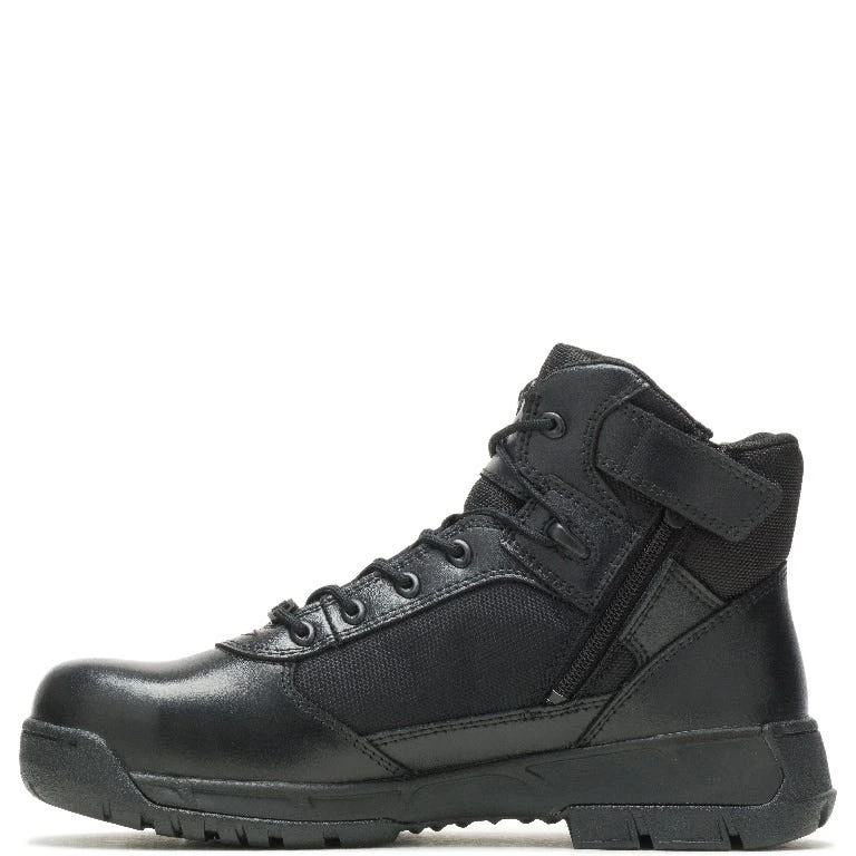 Bates Boots: Men's E03164 Black Composite Toe Tactical Sport 2 Mid Side Zip EH Work Boot 6 Bates Boots: Men's E03164 Black Composite Toe Tactical Sport 2 Mid Side Zip EH Work Boot - Image 4