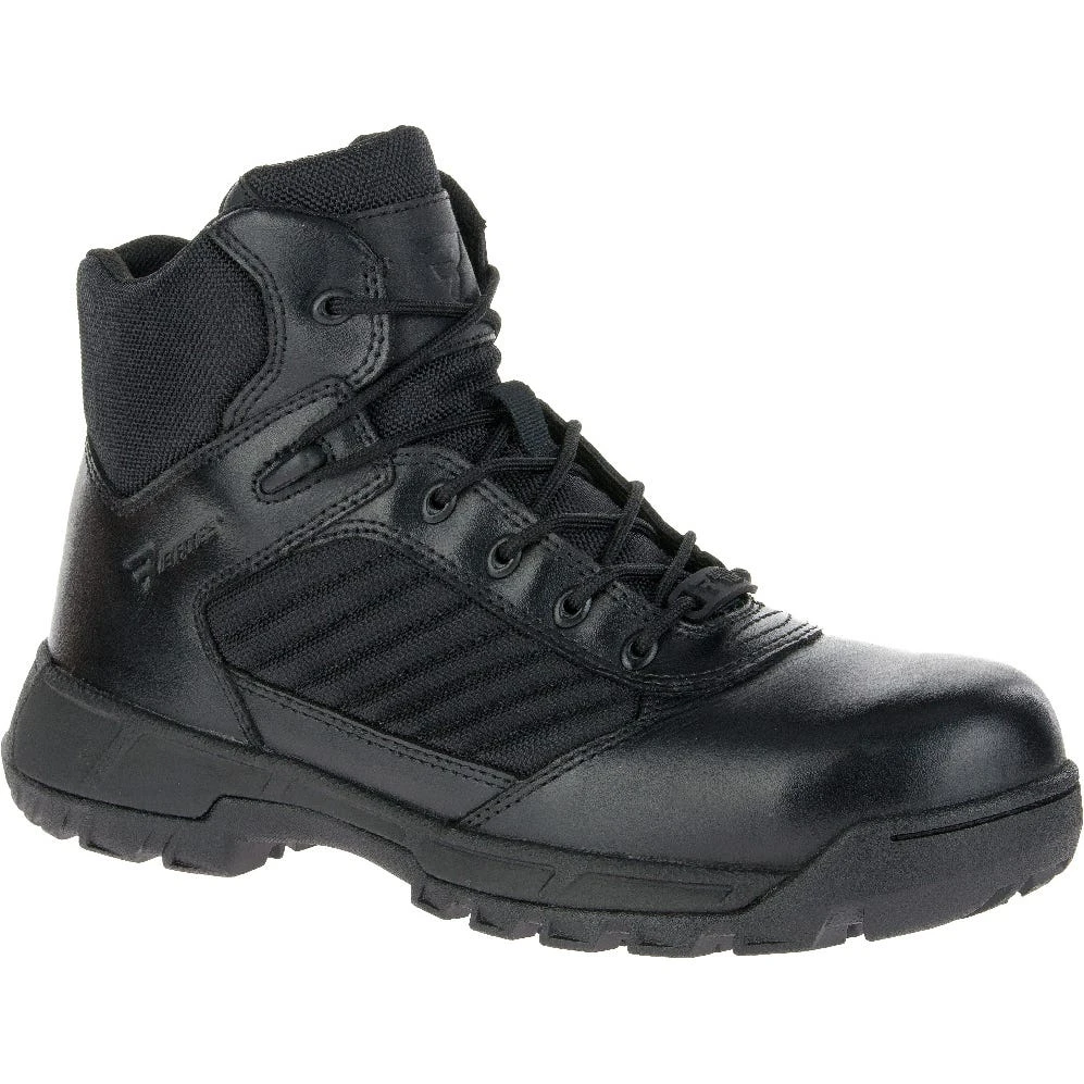 Bates Boots: Men's E03164 Black Composite Toe Tactical Sport 2 Mid Side Zip EH Work Boot 4 Bates Boots: Men's E03164 Black Composite Toe Tactical Sport 2 Mid Side Zip EH Work Boot - Image 2