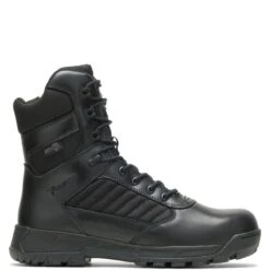 Bates Boots: Men's E03182 Black Soft Toe Tactical Sport 2 Side Zip Tall Waterproof Dryguard Work Boot -Overlook Boots shop e03182 1edit