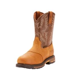 Ariat 10001191 Men's Composite Toe Workhog Cowboy Boots -Overlook Boots shop f18 mns workhog pullon ct simmons 10001191 front