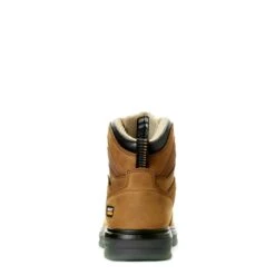 Ariat Boots: Men's 10032608 Aged Bark Turbo 6" Waterproof Work Boot 10 Ariat Boots: Men's 10032608 Aged Bark Turbo 6" Waterproof Work Boot -Overlook Boots shop f20 mns work 10032608 heel