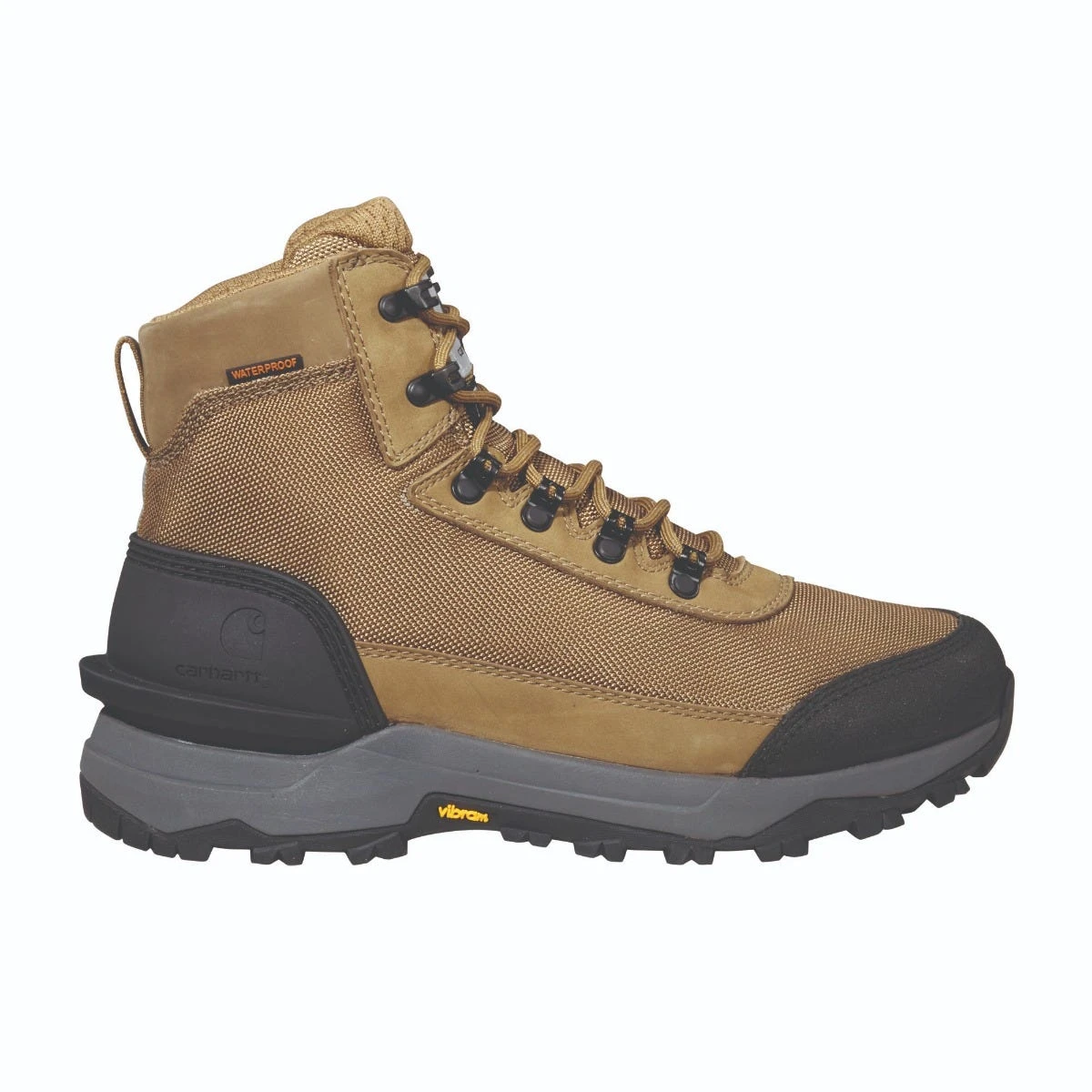 Black Diamond Carhartt Boots: Men's FP5072 Coyote Soft Toe 6" Outdoor Hike Waterproof Work Boot 4 Black Diamond Carhartt Boots: Men's FP5072 Coyote Soft Toe 6" Outdoor Hike Waterproof Work Boot - Image 2