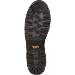 Georgia Boot: Men's G101 Brown 8" Waterproof Work Boots -Overlook Boots shop g101 2 large