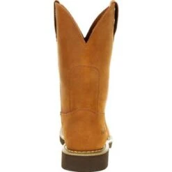 Georgia Boots: Men's Brown G5814 Farm & Ranch Wellington Boots -Overlook Boots shop g5814 4 large
