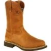 Georgia Boots: Men's Brown G5814 Farm & Ranch Wellington Boots -Overlook Boots shop g5814 large
