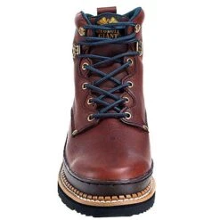 Georgia Boots: Men's Brown G6274 Georgia Giant 6 Inch Work Boots -Overlook Boots shop g6274 georgiaf 01
