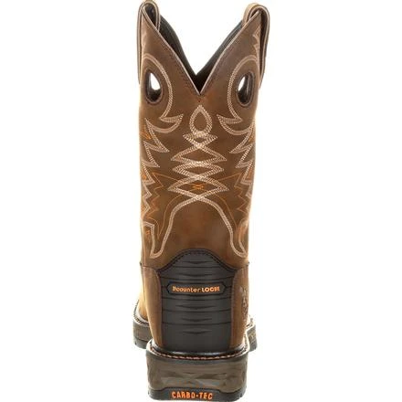Georgia Boot GB00224 Brown Carbo-Tec LT Alloy Toe Waterproof Pull On Boots 6 Georgia Boot GB00224 Brown Carbo-Tec LT Alloy Toe Waterproof Pull On Boots - Image 4
