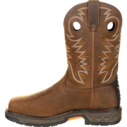 Georgia Boot GB00224 Brown Carbo-Tec LT Alloy Toe Waterproof Pull On Boots 5 Georgia Boot GB00224 Brown Carbo-Tec LT Alloy Toe Waterproof Pull On Boots - Image 3
