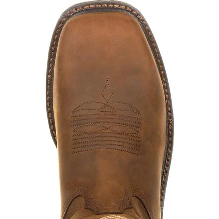 Georgia Boot GB00224 Brown Carbo-Tec LT Alloy Toe Waterproof Pull On Boots 4 Georgia Boot GB00224 Brown Carbo-Tec LT Alloy Toe Waterproof Pull On Boots - Image 2