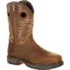 Georgia Boot GB00224 Brown Carbo-Tec LT Alloy Toe Waterproof Pull On Boots 1 Georgia Boot GB00224 Brown Carbo-Tec LT Alloy Toe Waterproof Pull On Boots -Overlook Boots shop gb00224 large
