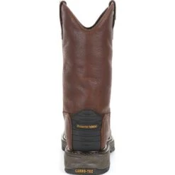 Georgia Boots: Men's GB00308 Brown EH Carbo-Tec LT Pull On Waterproof Boots -Overlook Boots shop gb00308 4 large