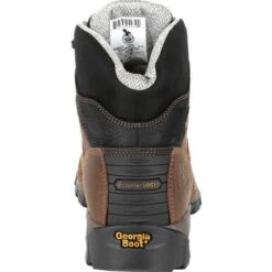 Georgia Boots: Men's GB00313 Brown EH Steel Toe Eagle One Waterproof Work Boots -Overlook Boots shop gb00313 4 large