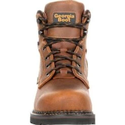 Georgia Boots: Men's GB00316 Brown Waterproof Georgia Giant Revamp Boots 12 Georgia Boots: Men's GB00316 Brown Waterproof Georgia Giant Revamp Boots -Overlook Boots shop gb00316 3 large