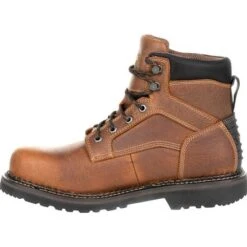 Georgia Boots: Men's GB00316 Brown Waterproof Georgia Giant Revamp Boots 10 Georgia Boots: Men's GB00316 Brown Waterproof Georgia Giant Revamp Boots -Overlook Boots shop gb00316 5 large