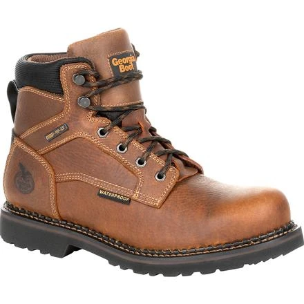 Georgia Boots: Men's GB00316 Brown Waterproof Georgia Giant Revamp Boots 3 Georgia Boots: Men's GB00316 Brown Waterproof Georgia Giant Revamp Boots
