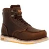 Georgia Boots: Men's GB00592 Brown Nano Composite Toe AMP LT Wedge Moc Toe Waterproof Work Boot 1 Georgia Boots: Men's GB00592 Brown Nano Composite Toe AMP LT Wedge Moc Toe Waterproof Work Boot -Overlook Boots shop gb00592