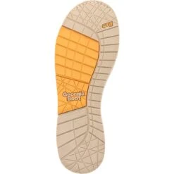 Georgia Boots: Men's GB00592 Brown Nano Composite Toe AMP LT Wedge Moc Toe Waterproof Work Boot -Overlook Boots shop gb00592 outsole