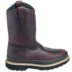 Georgia Boot G4274 Men’s Georgia Giant Brown Pull On Wellington Work Boots -Overlook Boots shop georgia g4274 o 01 1