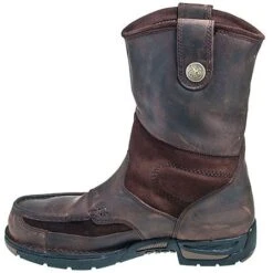 Georgia Boots: Men's Athens Brown G4403 Waterproof Non Slip Wellington Work Boots -Overlook Boots shop georgia g4403 i 01