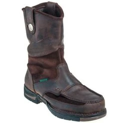 Georgia Boots: Men's Athens Brown G4403 Waterproof Non Slip Wellington Work Boots -Overlook Boots shop georgia g4403 p 01
