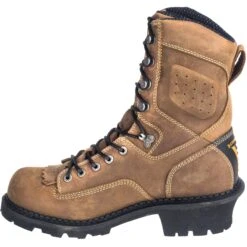 Georgia Boots: Men's Waterproof GB00096 Brown Slip-Resistant Comfort Core General Toe Logger Boots 13 Georgia Boots: Men's Waterproof GB00096 Brown Slip-Resistant Comfort Core General Toe Logger Boots -Overlook Boots shop georgia gb00096 i 01