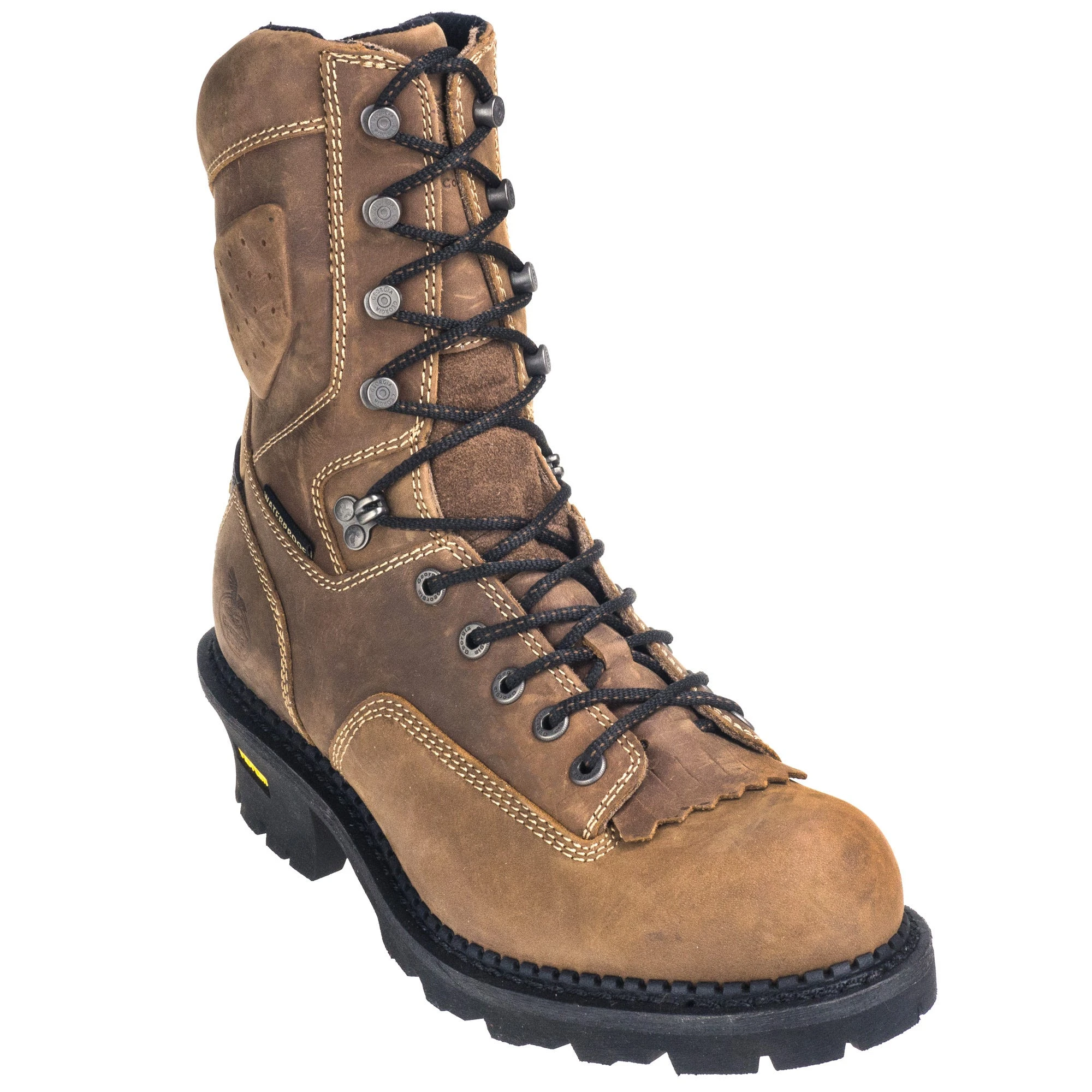 Georgia Boots: Men's Waterproof GB00096 Brown Slip-Resistant Comfort Core General Toe Logger Boots 5 Georgia Boots: Men's Waterproof GB00096 Brown Slip-Resistant Comfort Core General Toe Logger Boots - Image 3