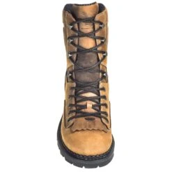 Georgia Boots: Men's Waterproof GB00122 Brown Slip-Resistant Comfort Core Logger Work Boots -Overlook Boots shop georgia sb0012 f 01 1
