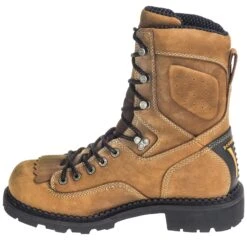 Georgia Boots: Men's Waterproof GB00122 Brown Slip-Resistant Comfort Core Logger Work Boots -Overlook Boots shop georgia sb0012 i 01 1