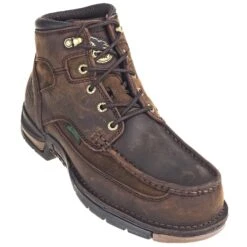 Georgia Boots: Waterproof Steel Toe G7603 Men's Brown Athens EH 6-Inch Moc-Toe Work Boots -Overlook Boots shop georgia sg7403 p 01 1