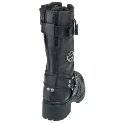 Harley Davidson Boots: Women's 83736 9 Inch Eda Motorcycle Boots -Overlook Boots shop harley davidson d83736 b 01