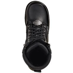 Harley Davidson Boots: Women's D83877 Zip Up Black Motorcycle Boots -Overlook Boots shop harley davidson d83877 t 01