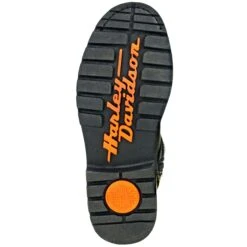 Harley Davidson Boots: Men's Black 95194 Booker Side Zip Boots -Overlook Boots shop harley davidson d95194 t 01 7