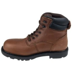 Iron Age Boots: Men's Brown IA0160 Composite Toe Waterproof Non Metal Work Boots -Overlook Boots shop ia0160 4