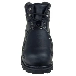Iron Age Boots: Mens IA5016 Black Ground Breaker Met Guard Steel Toe EH Work Boots -Overlook Boots shop ia5016 5