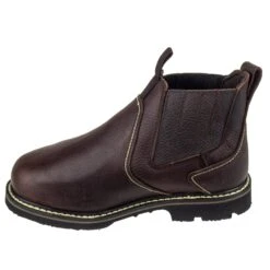 Iron Age Boots: Men's Groundbreaker IA5018 Internal Met Guard Work Boots -Overlook Boots shop ia5018 4