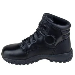 Iron Age Boots: Men's Black Steel Toe Leather Work Boots IA5150 -Overlook Boots shop ia5150 4