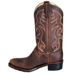 Double H Boots: Men's 3282 Western 12 Inch Pull-On USA-Made Cowboy Boots -Overlook Boots shop image 43564 1
