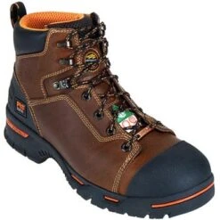 Timberland PRO Boots: Men's Endurance PR Brown 47591 EH Steel Toe Work Boots 15 Timberland PRO Boots: Men's Endurance PR Brown 47591 EH Steel Toe Work Boots -Overlook Boots shop image 45162