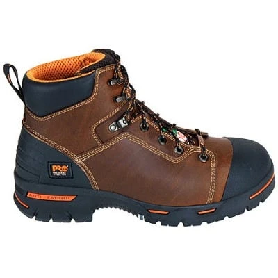Timberland PRO Boots: Men's Endurance PR Brown 47591 EH Steel Toe Work Boots 3 Timberland PRO Boots: Men's Endurance PR Brown 47591 EH Steel Toe Work Boots