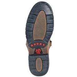 Rocky Boots: Men's Round Toe Slip-Resistant Cowboy Boots 2732 -Overlook Boots shop image 50654