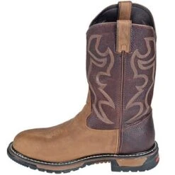 Rocky Boots: Men's Round Toe Slip-Resistant Cowboy Boots 2732 -Overlook Boots shop image 50655