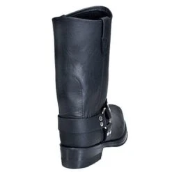 Double H Boots: Men's 4008 Black 10-Inch USA-Made Harness Work Boots -Overlook Boots shop image 52549