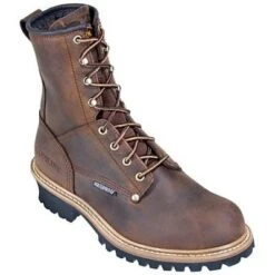 Carolina Boots: Men's Waterproof Logger CA8821 EH Work Boots -Overlook Boots shop image 56732